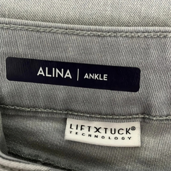 NYDJ Alina Ankle Released Hem Jeans in Reims - Size 10P - Picture 6 of 9